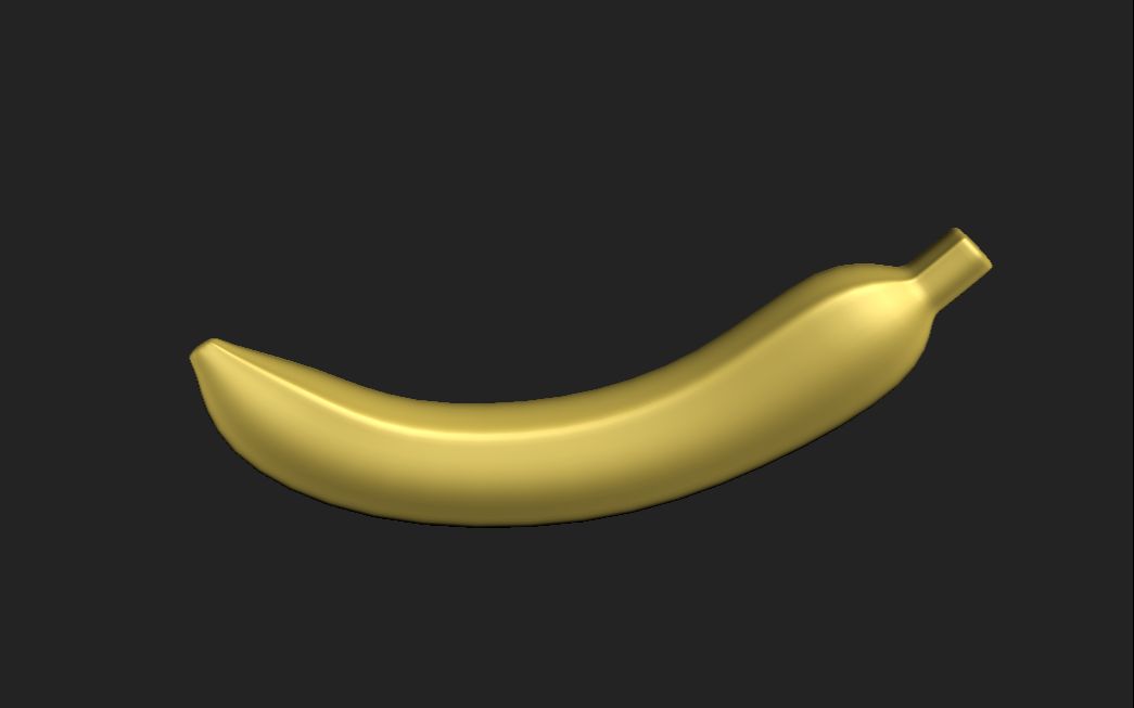 3dmax香蕉建模教程 3dmax水果香蕉模型制作
