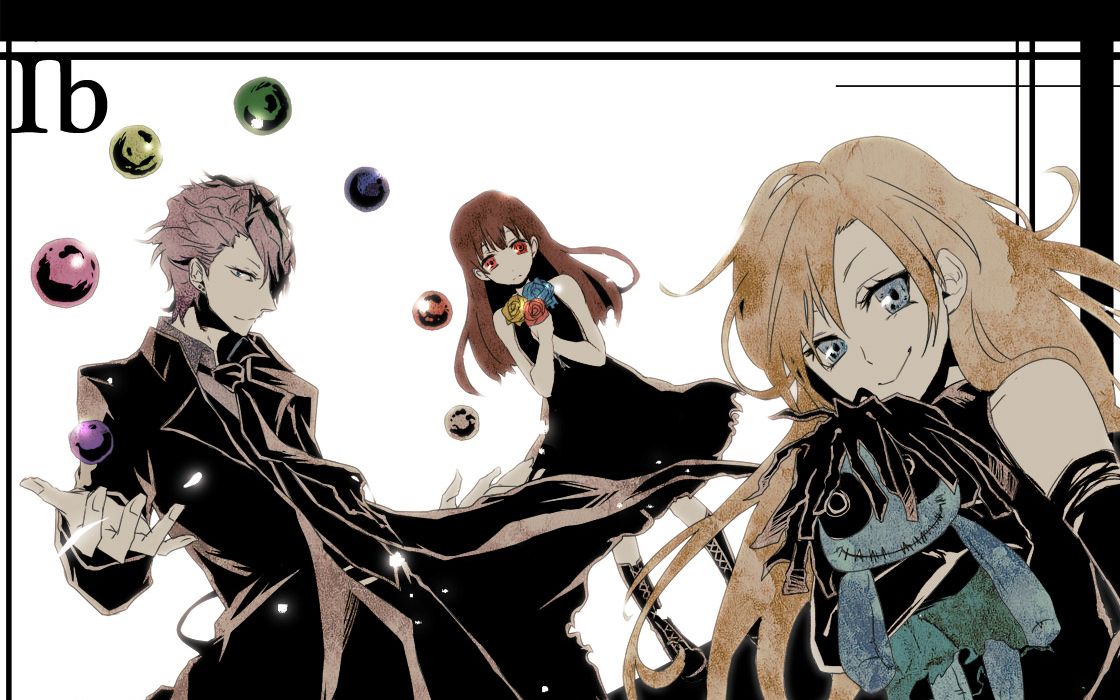 【恐怖rpg/ib恐怖美术馆-重制版】(全结局达成 游戏原声音乐)