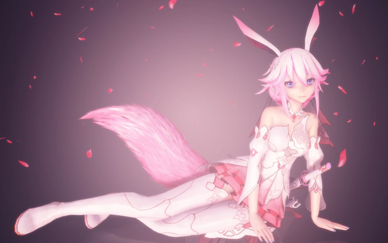 mmd八重樱极乐净土炎樱花嫁