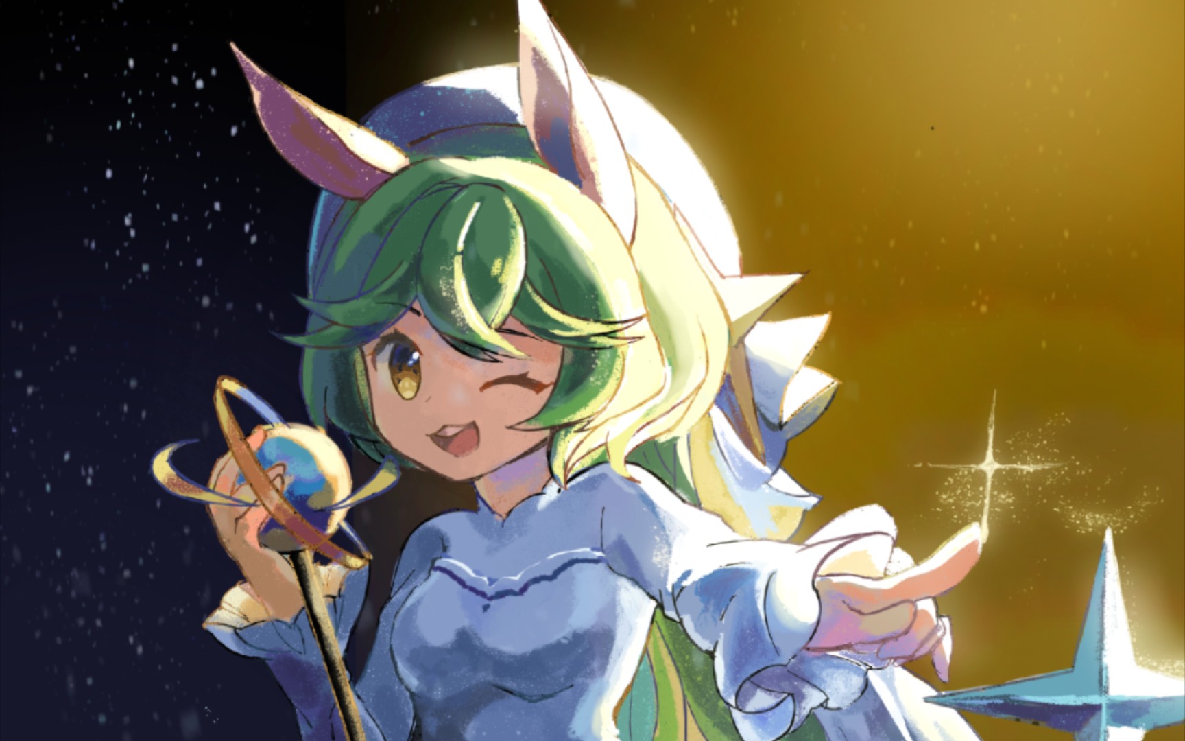 【洛克王国】泽米娅 雪迹