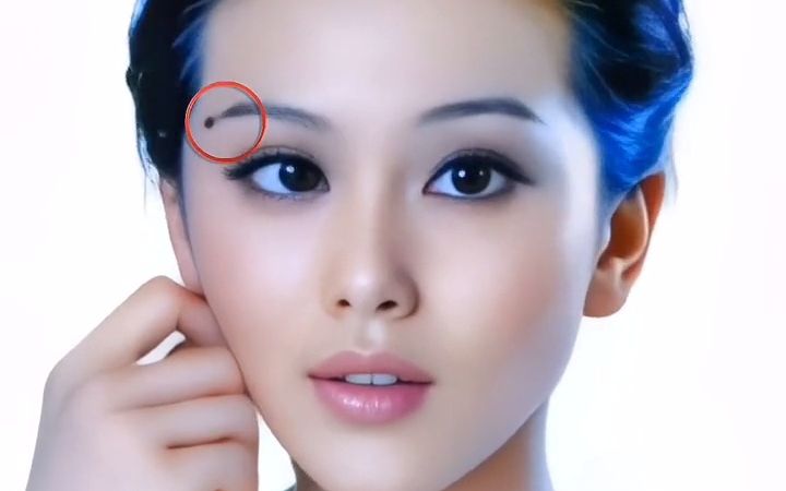 眉毛周围不同位置的痣有什么寓意?