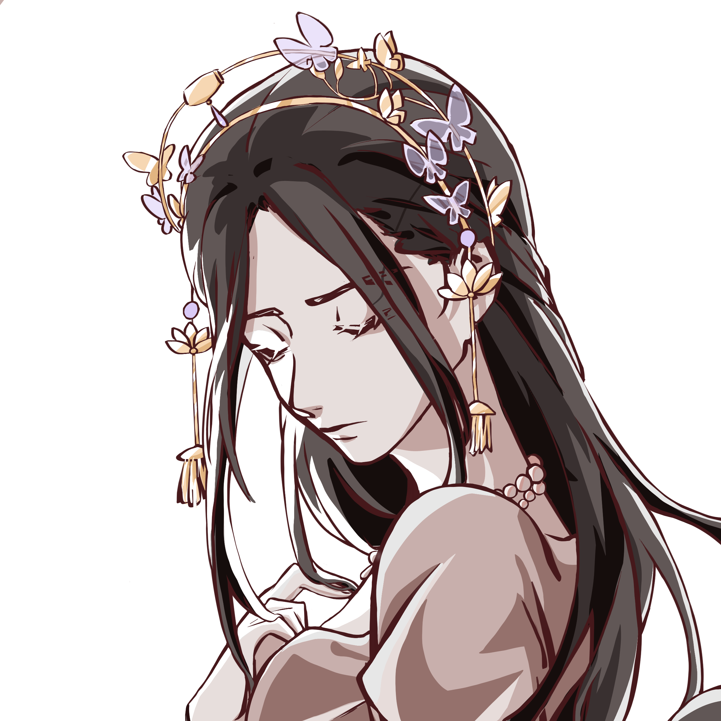 一些关于一梦江湖的摸鱼潦草头像稿