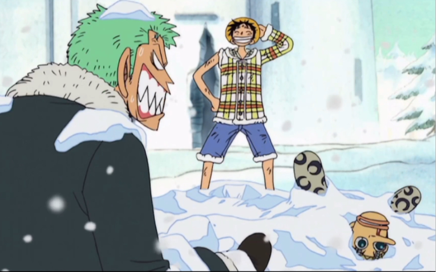 索隆:其实我没啥危险,路飞你不用救我,你比敌人伤我更痛.