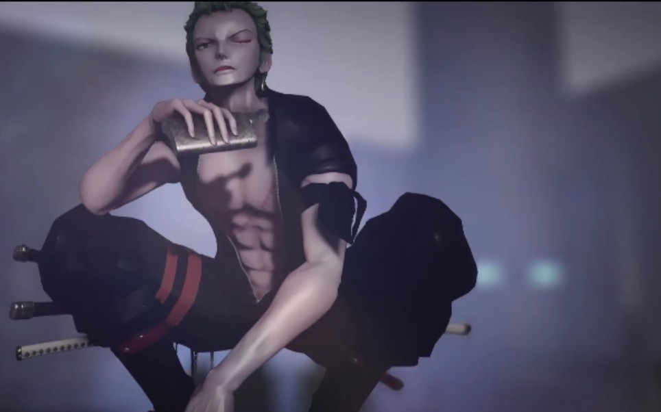 【海贼王mmd】索隆与罗的unbelievers