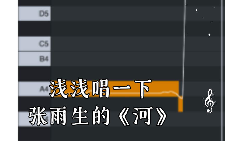 [图]浅浅唱一下 张雨生的《河》