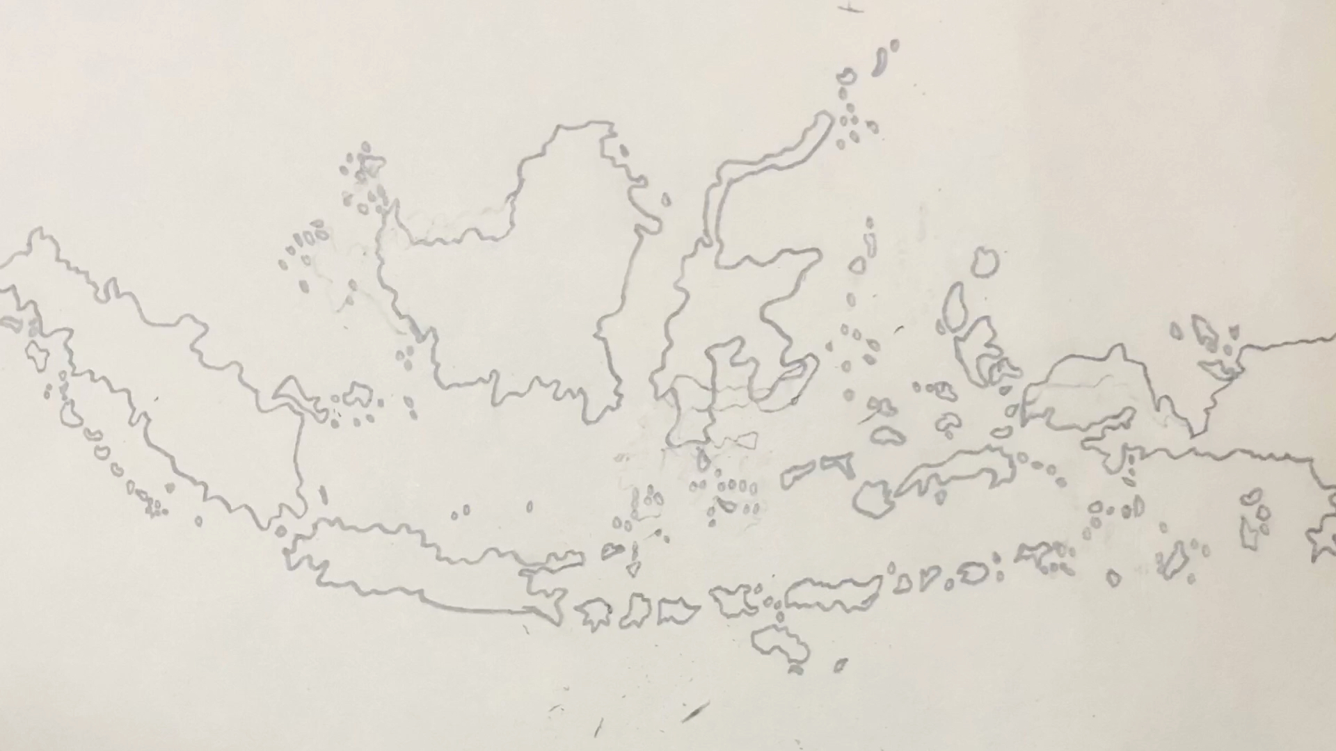 手绘印度尼西亚