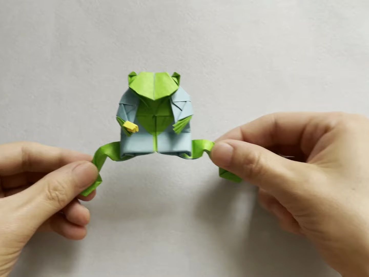 【madiyar origami】青蛙折纸教程how to make origami frog