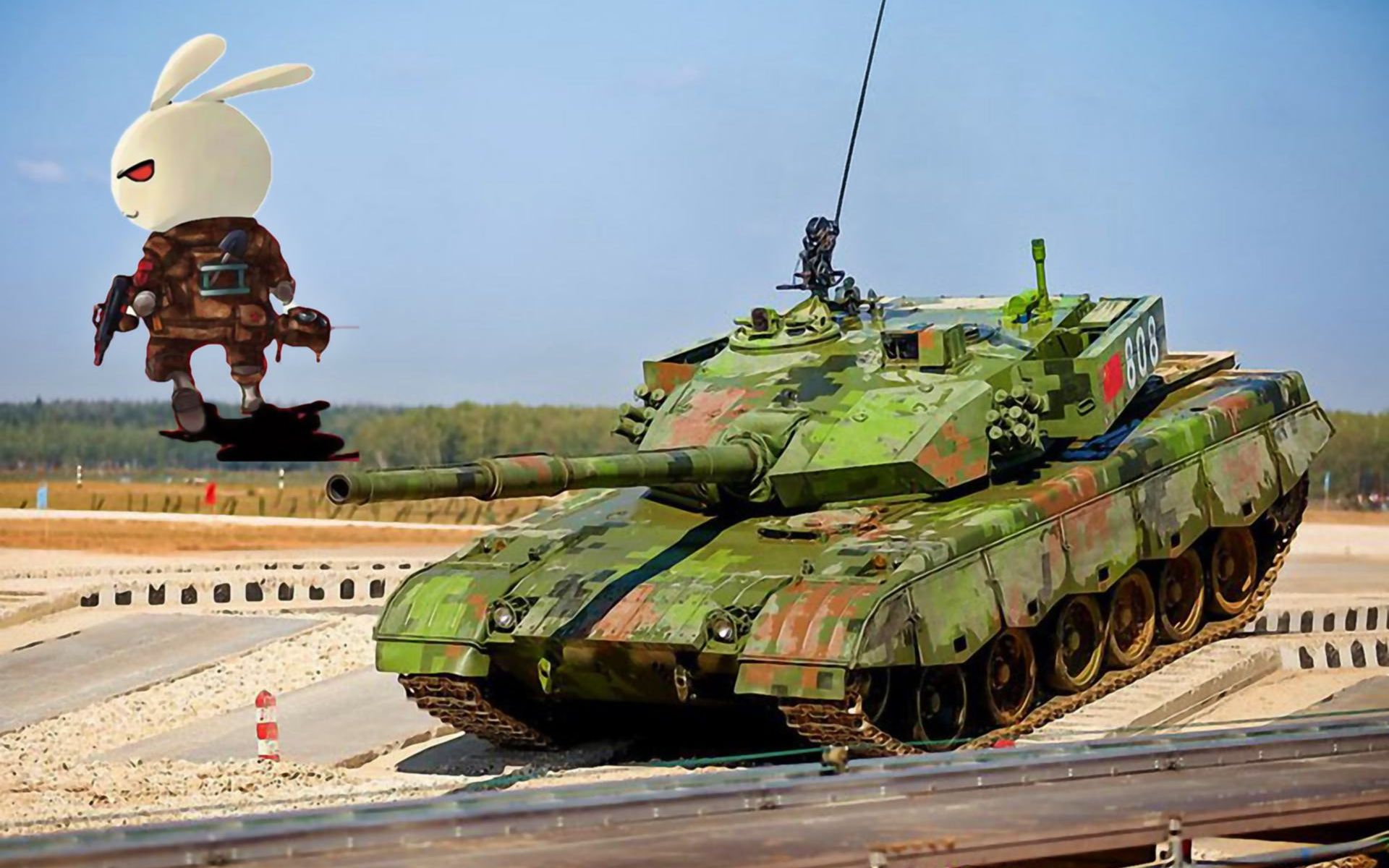 中系—96a主战坦克【最后一炮】