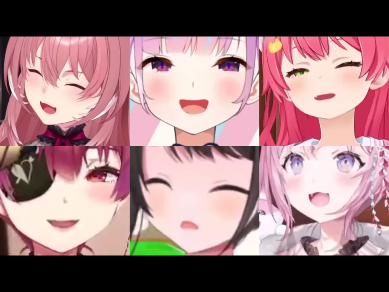 【hololive】众人的怪笑小合集