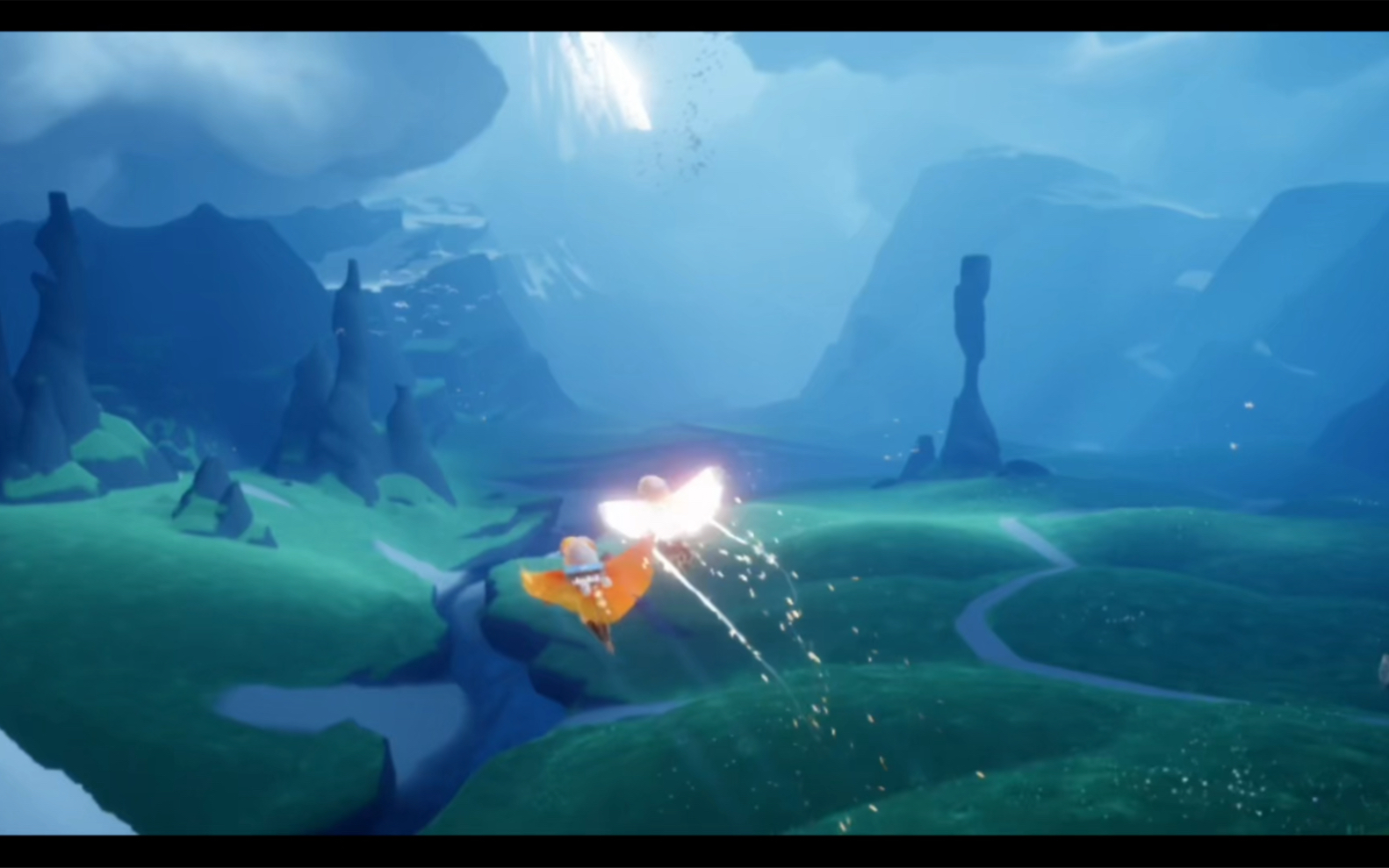 光遇/云野左侧隐藏图/云峰三个金人快捷路线