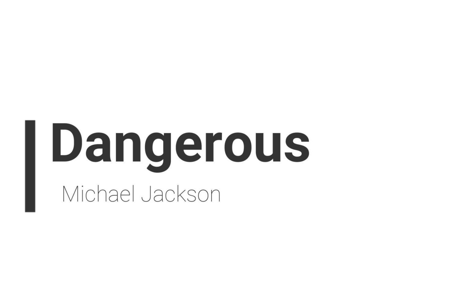 [图]【迈克尔杰克逊】dangerous 特制版