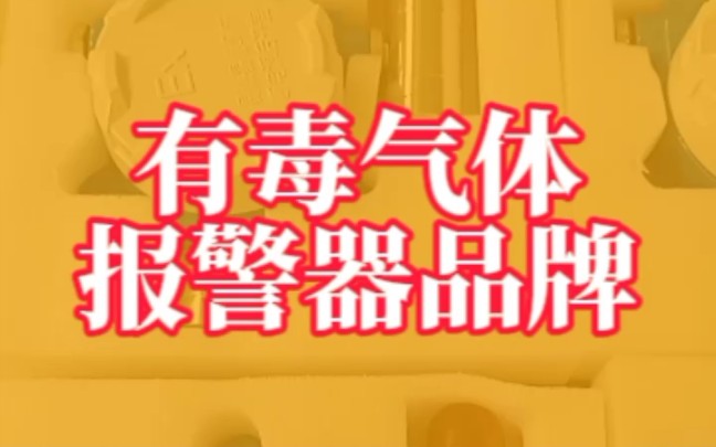 有毒气体报警器品牌:选择与使用指南#气体检测仪#有毒气体报警器品牌哔哩哔哩bilibili