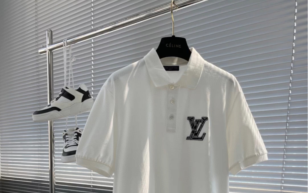 lv驴牌2023ss时尚翻领 polo衫短袖
