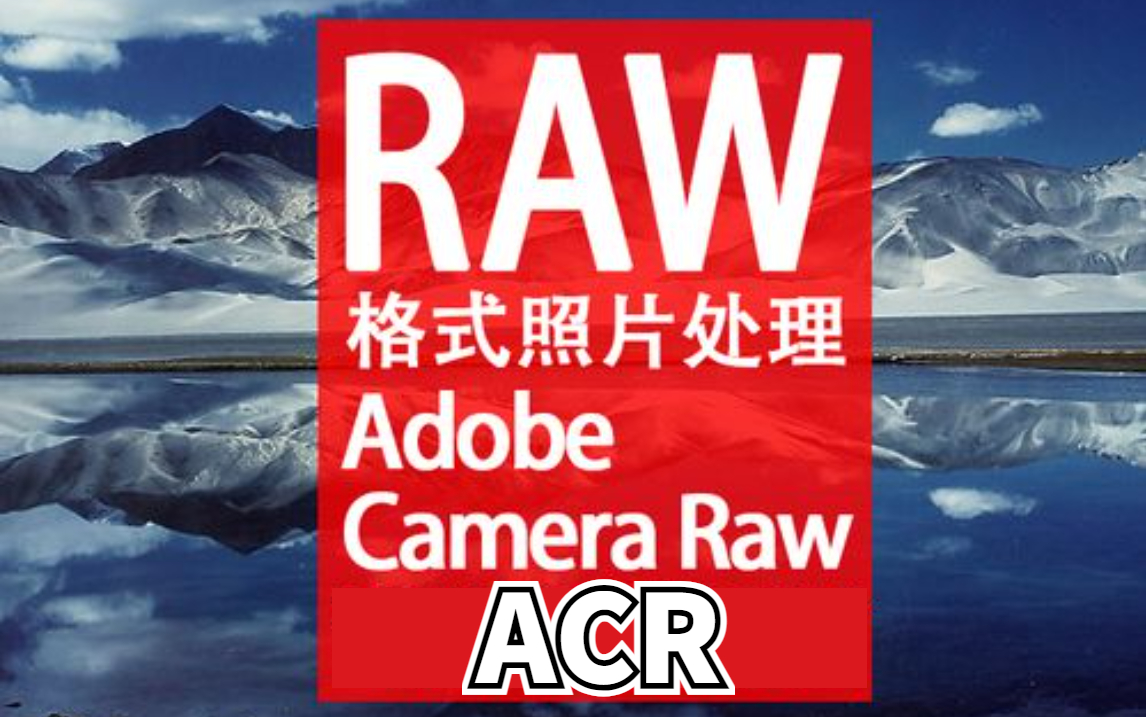 【摄影教程】ACR的基本调整,保姆级Camera Raw调色教程,超级实战课程精讲.哔哩哔哩bilibili