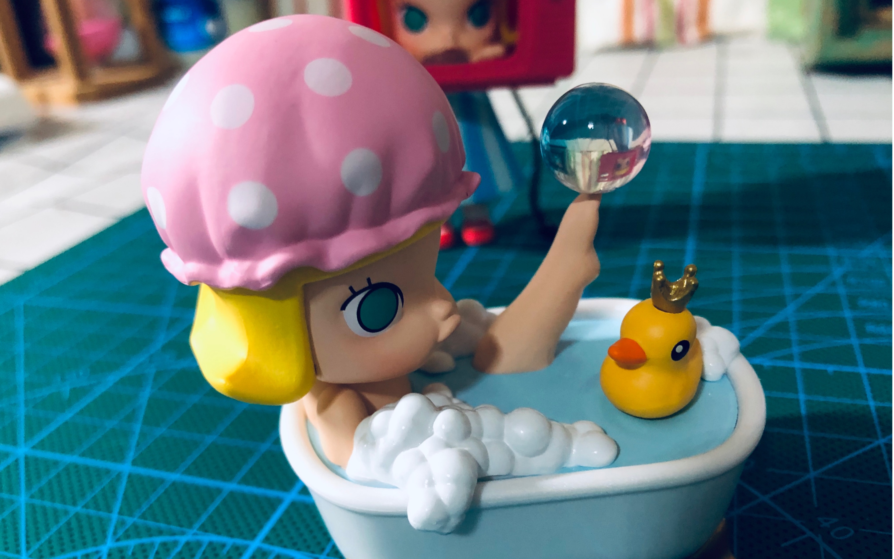 molly的一天 最爱泡泡浴 艺术时间