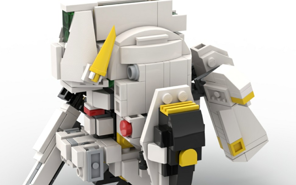 [乐高mov]高达海兹尔moc方头