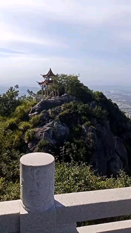 泉州晉江紫帽山風景區泉州最高的山徒步