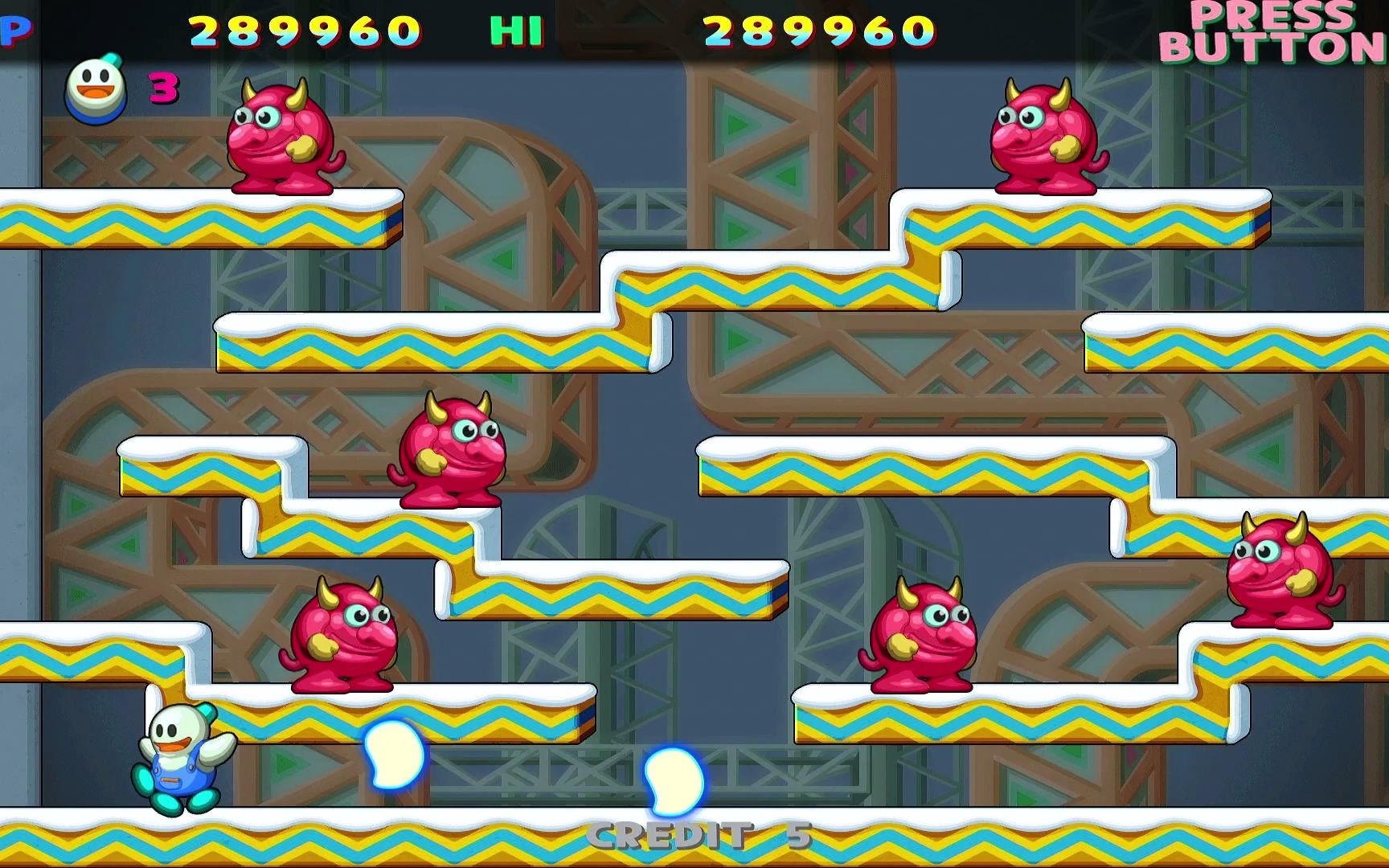 活动作品雪人兄弟重制版还行