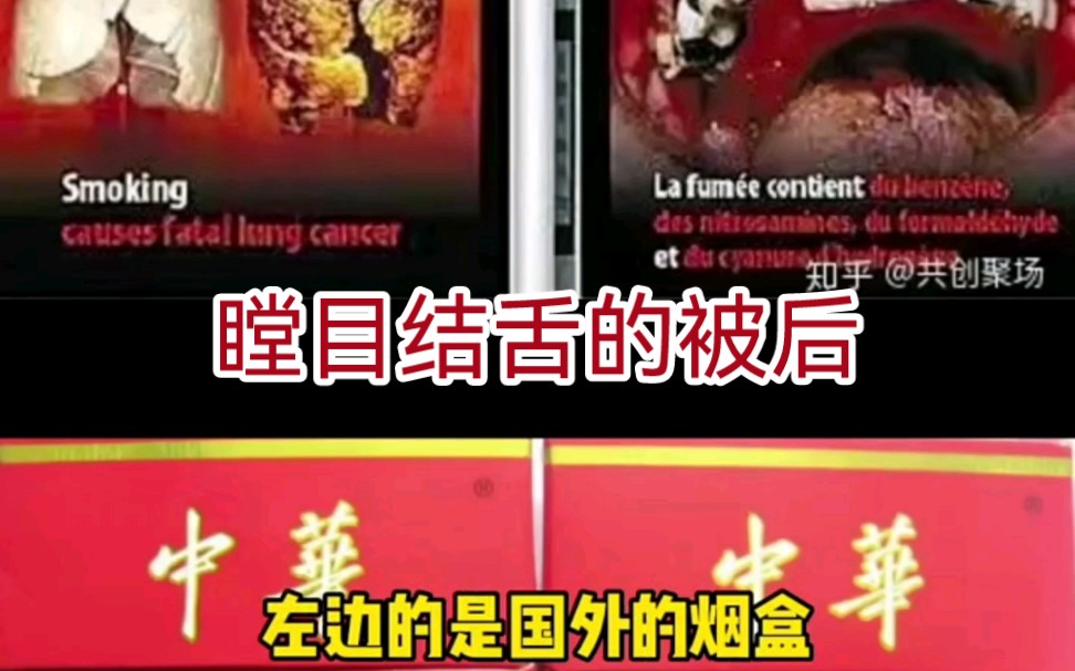 国内的烟盒为何比国外的烟盒漂亮,是国内设计水平更更高吗?"吸烟有害健康"哔哩哔哩bilibili