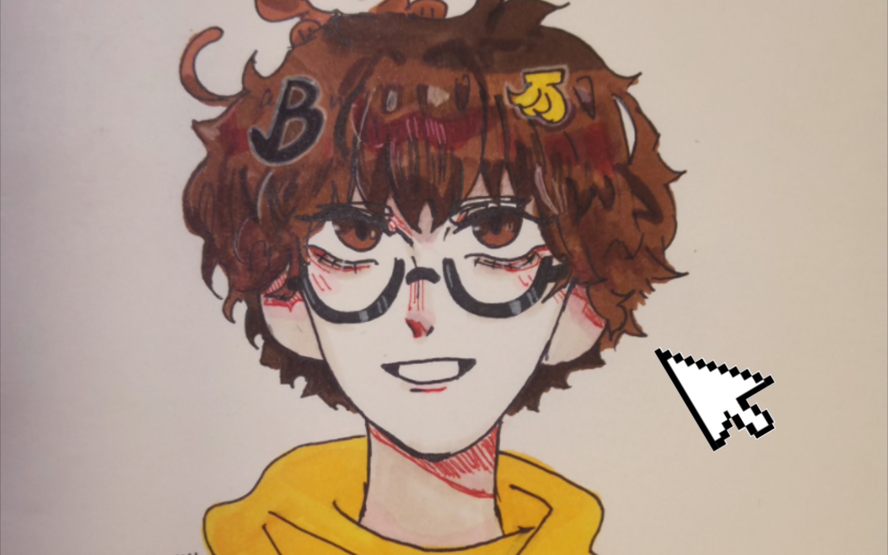 浅画一只中国boy!【中国boy超级大猩猩】