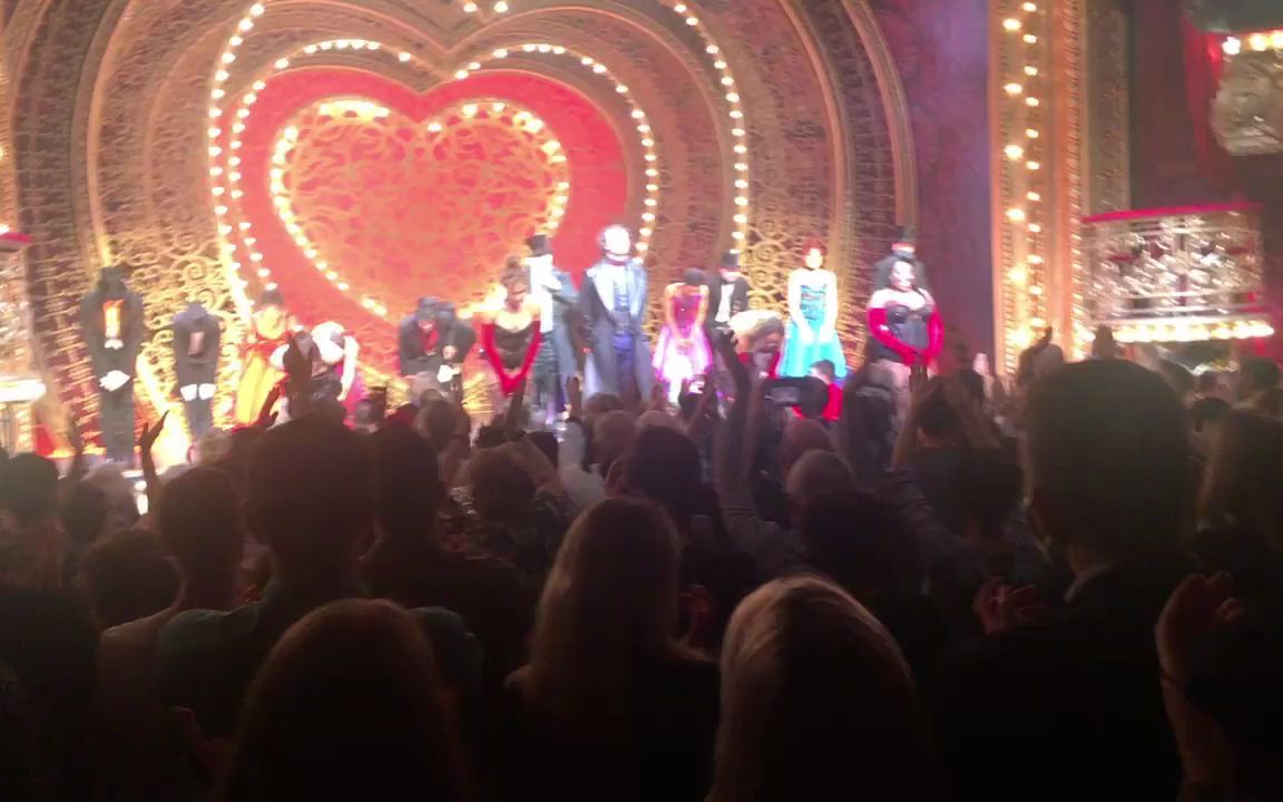 [图]伦敦西区音乐剧红磨坊preview Curtain Call | Moulin Rouge 20211112 (Opening Night!)