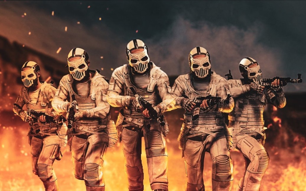 rust -- 5个人40000小时的游戏进程