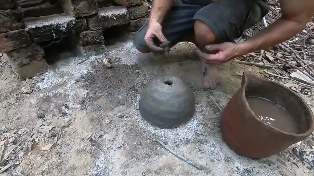 [图]Primitive Technology：木灰-黏土替代品