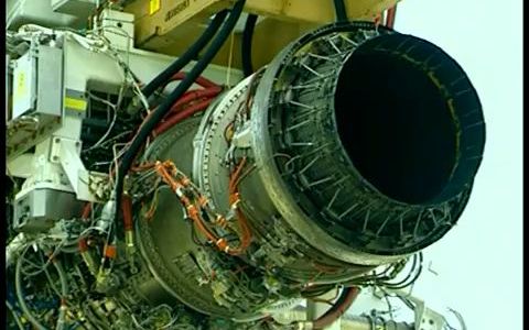 ge 罗尔斯罗伊斯 f136发动机测试