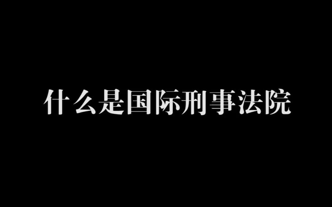 [图]什么是国际刑事法院