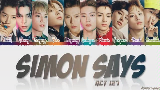 nct127simonsays歌词分配