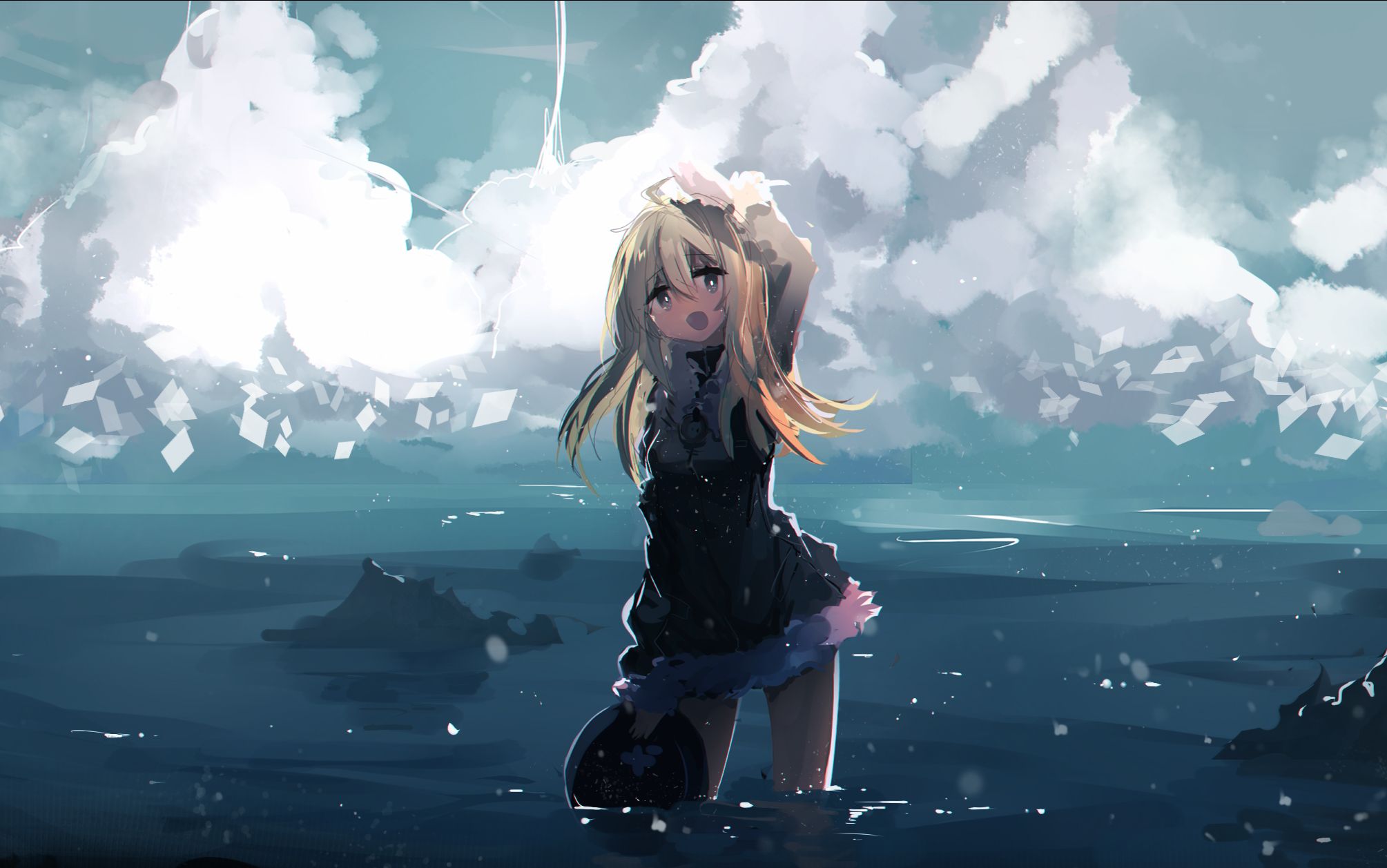 nightcore 少女终末旅行op 动く,动く-水瀬いのり &久保 ユリカ_哔哩