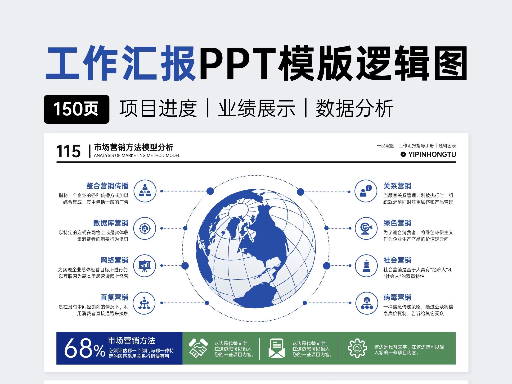 10色可选PPT模板,工作汇报更专业!哔哩哔哩bilibili