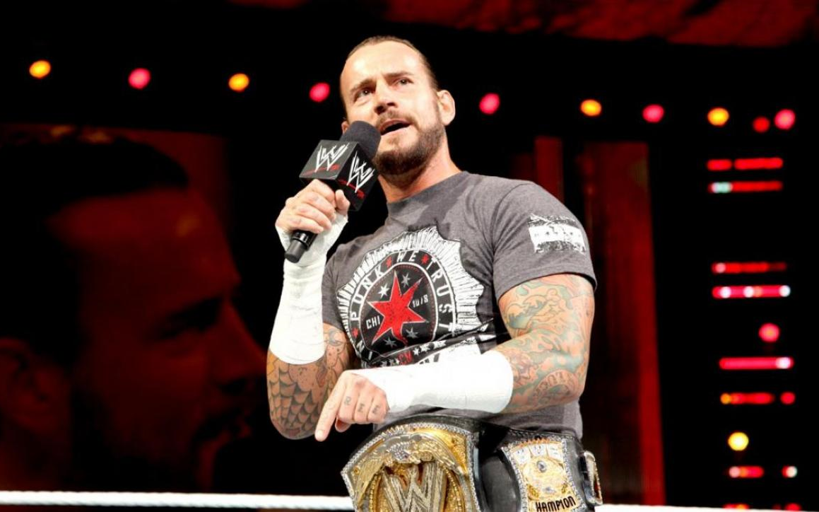 摔角时报国语版2019428第二节cmpunk重返摔角擂台wwe恶