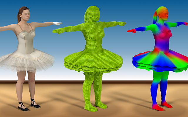 iBlender中文版插件 Voxel Heat Diffuse Skinning 蒙皮骨骼工具 Blender 教程哔哩哔哩bilibili