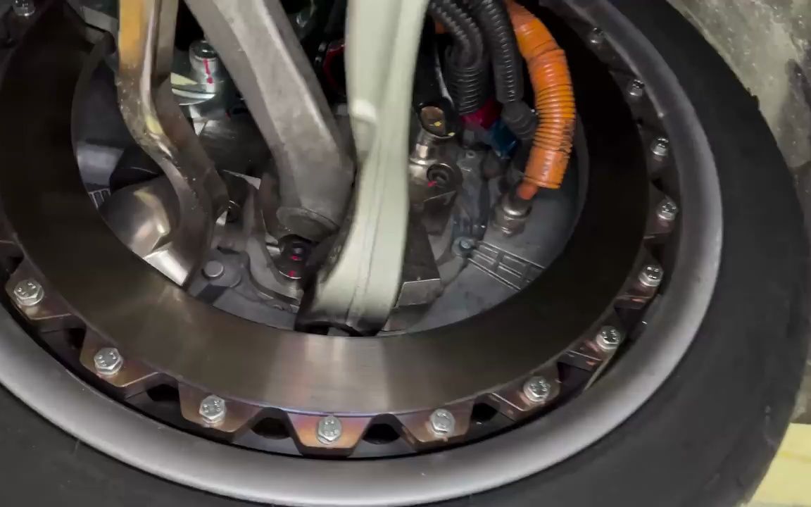 sandy munro 拆解轮毂电机