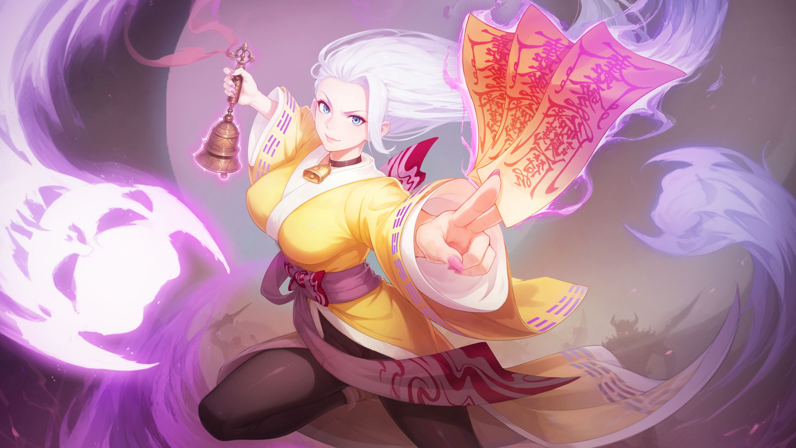 白发女道士 立绘