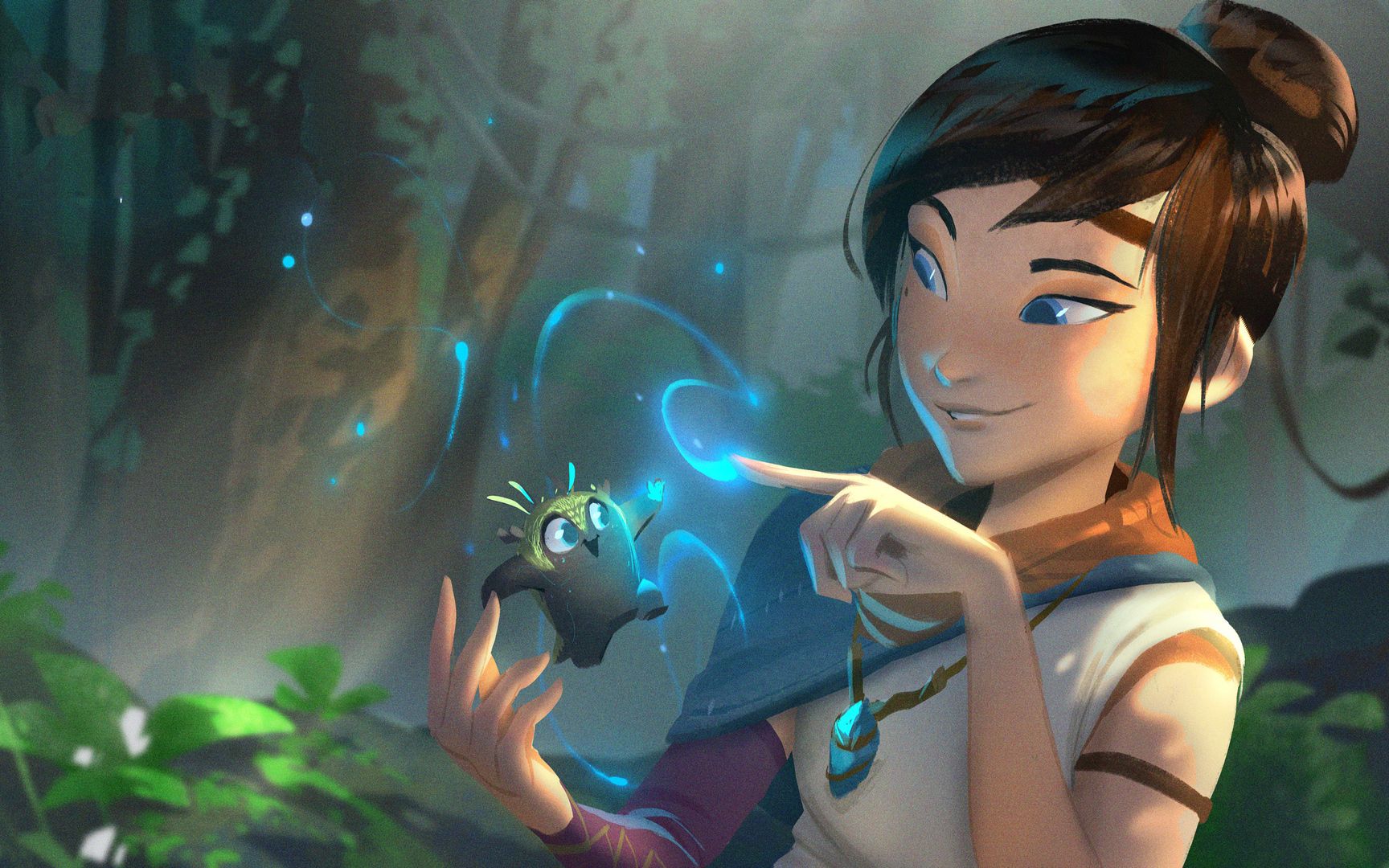 ps5东方奇幻冒险游戏凯娜灵魂之桥超长实机演示