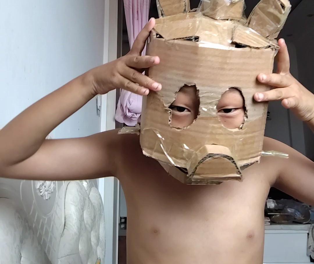 我的费德熊头套2.