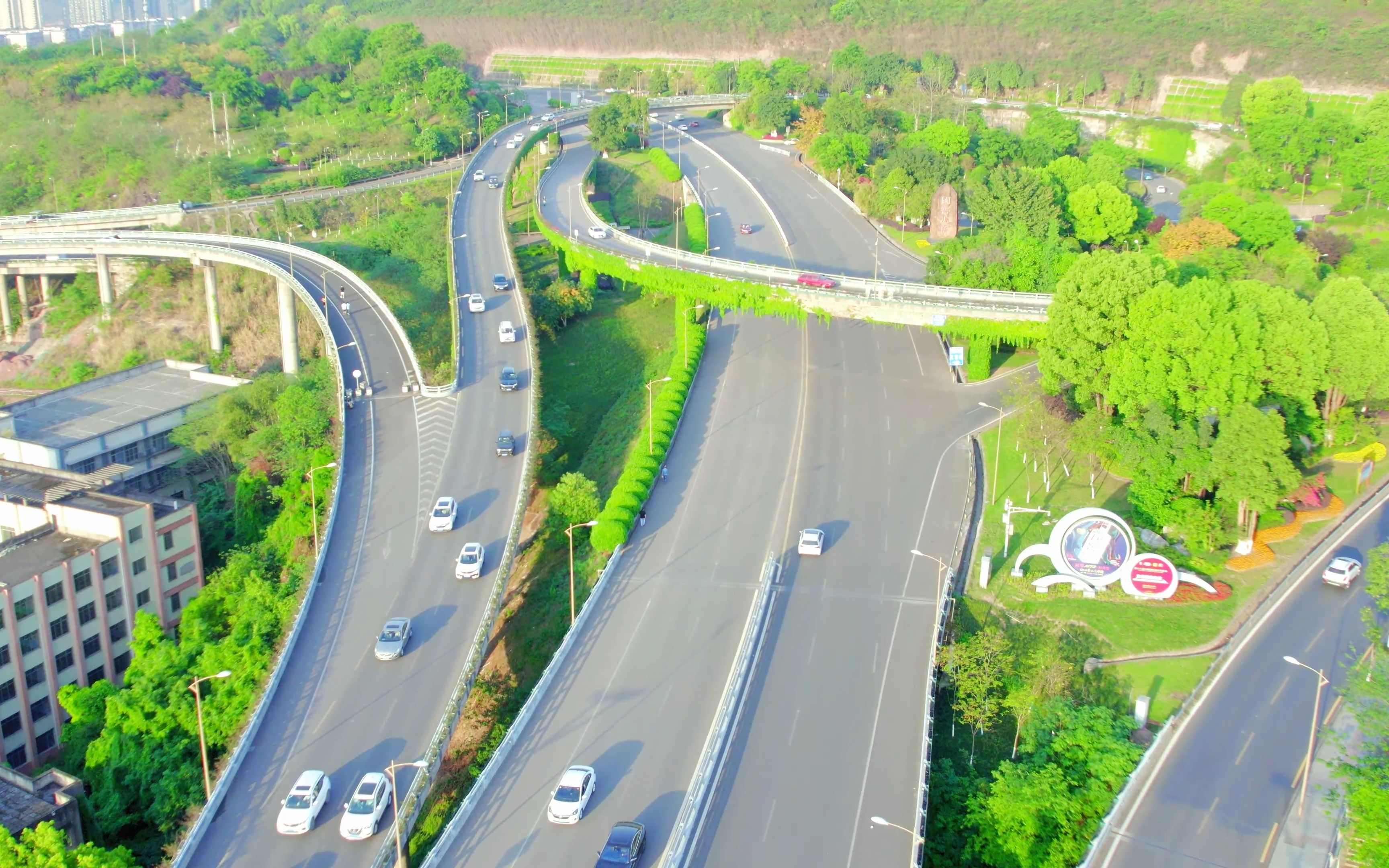 泸州人民每天进城的必经之路 泸州国窖大桥 视频结尾有彩蛋