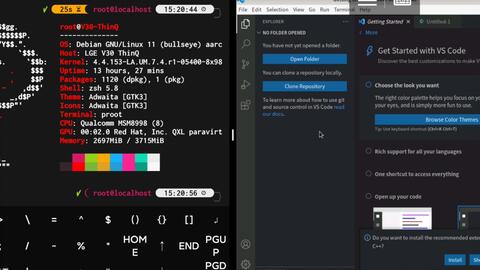 Tmoe Linux 在安卓手机上使用linux发行版 哔哩哔哩