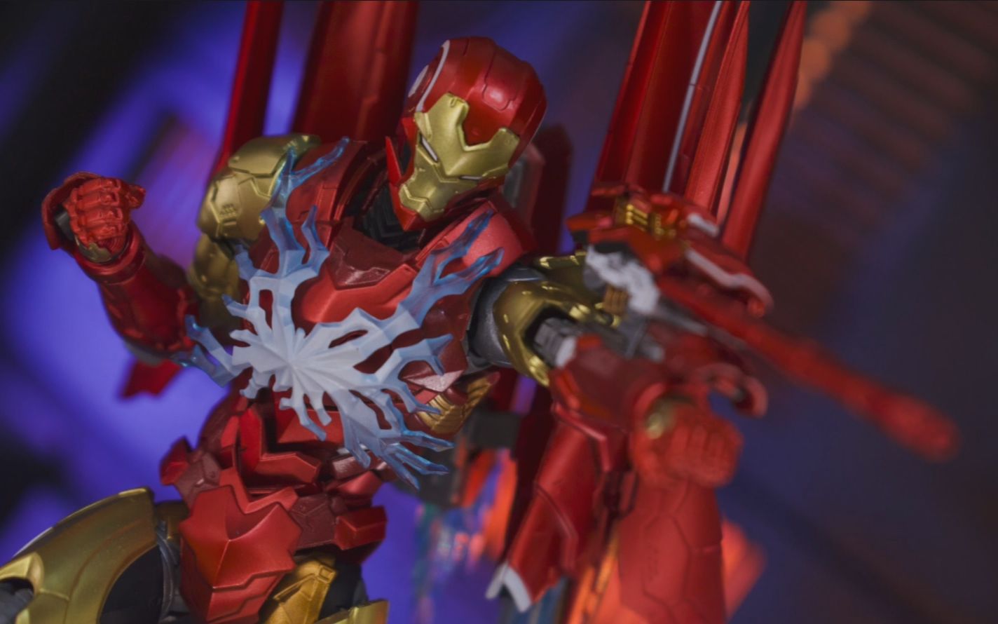 钢铁侠S.H. Figuarts Avengers TechOn Iron Man Review哔哩哔哩bilibili