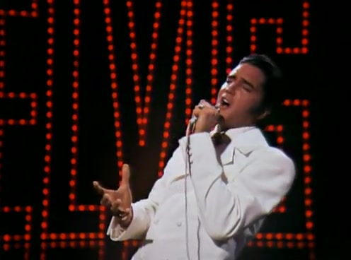 [图]Elvis Presley - If I can Dream live