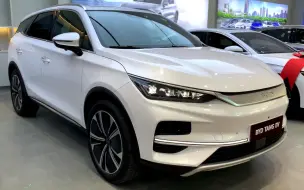 Скачать видео: 2024款比亚迪唐EV 7座SUV 外观和内饰细节