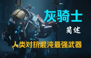 Download Video: 【战锤40K】灰骑士，人类对抗混沌最有强有力武器（简述上）