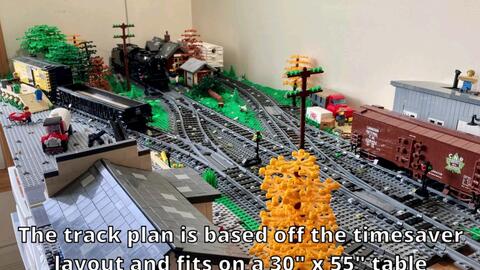 Lego - Train Set 10020 - Santa Fe Super Chief - Modification _MOD