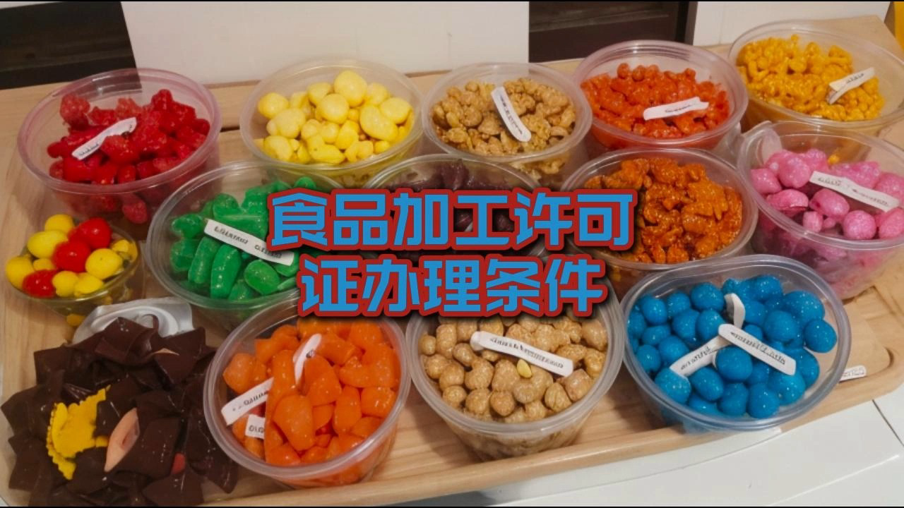 食品加工许可证办理条件哔哩哔哩bilibili