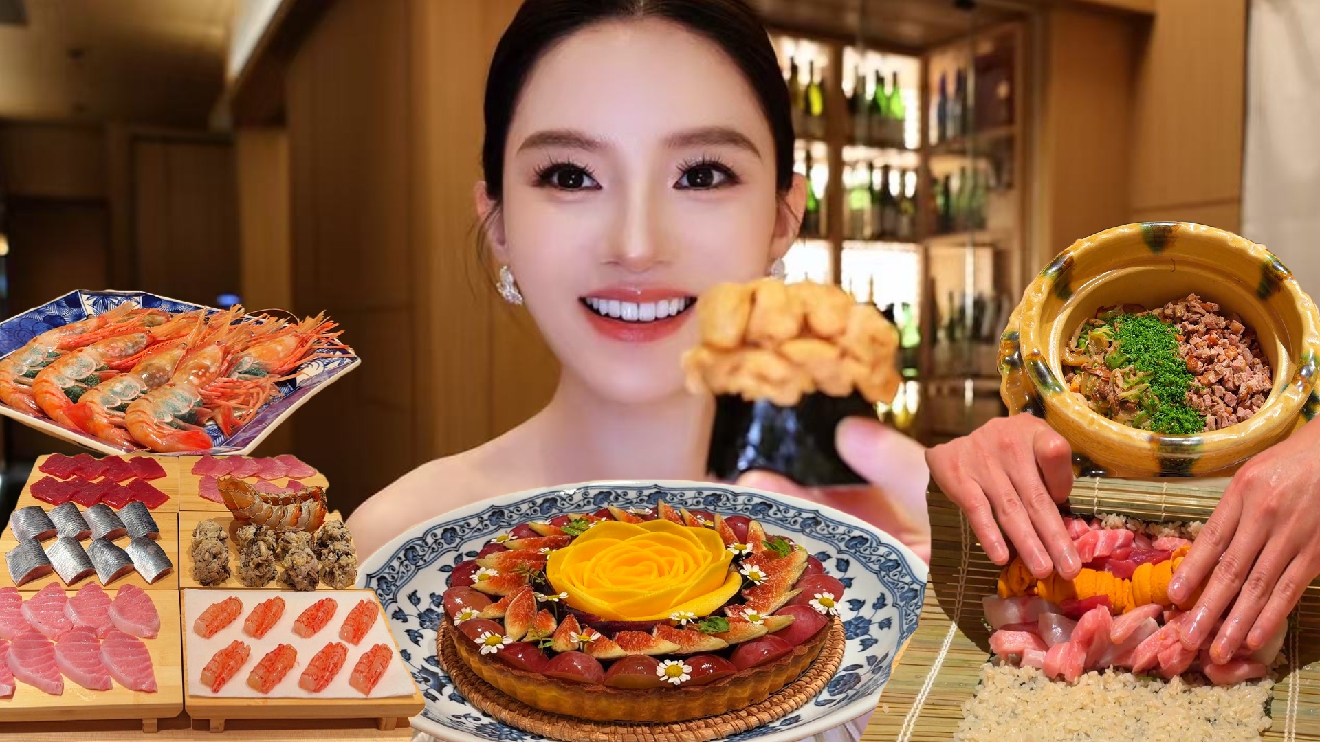 深夜找主厨私订了一餐豪华板前料理，最后的太卷料加到停不下来