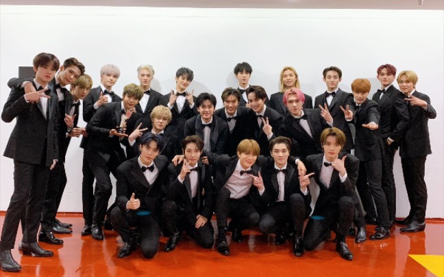 【nct2020】慢放看一堆帅哥入场 (一次性搞23个帅哥的快乐～)