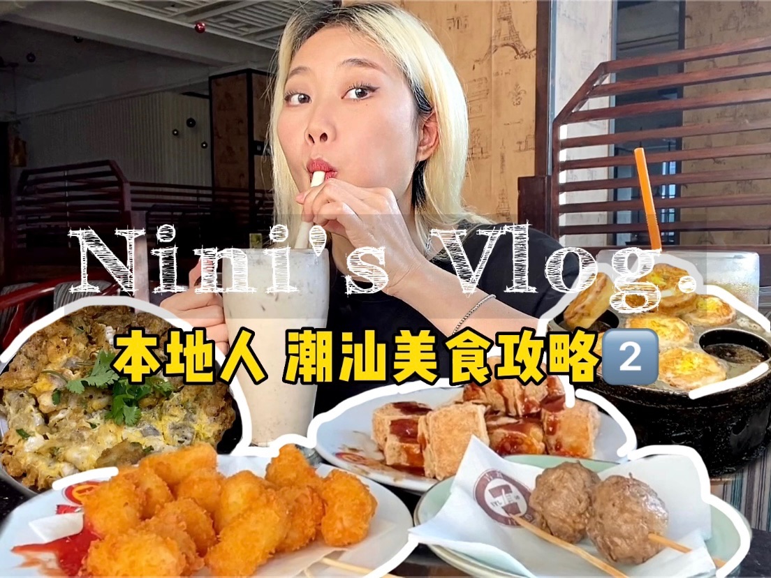 vlog潮汕美食攻略!本地人带你吃潮汕回忆美食哔哩哔哩bilibili