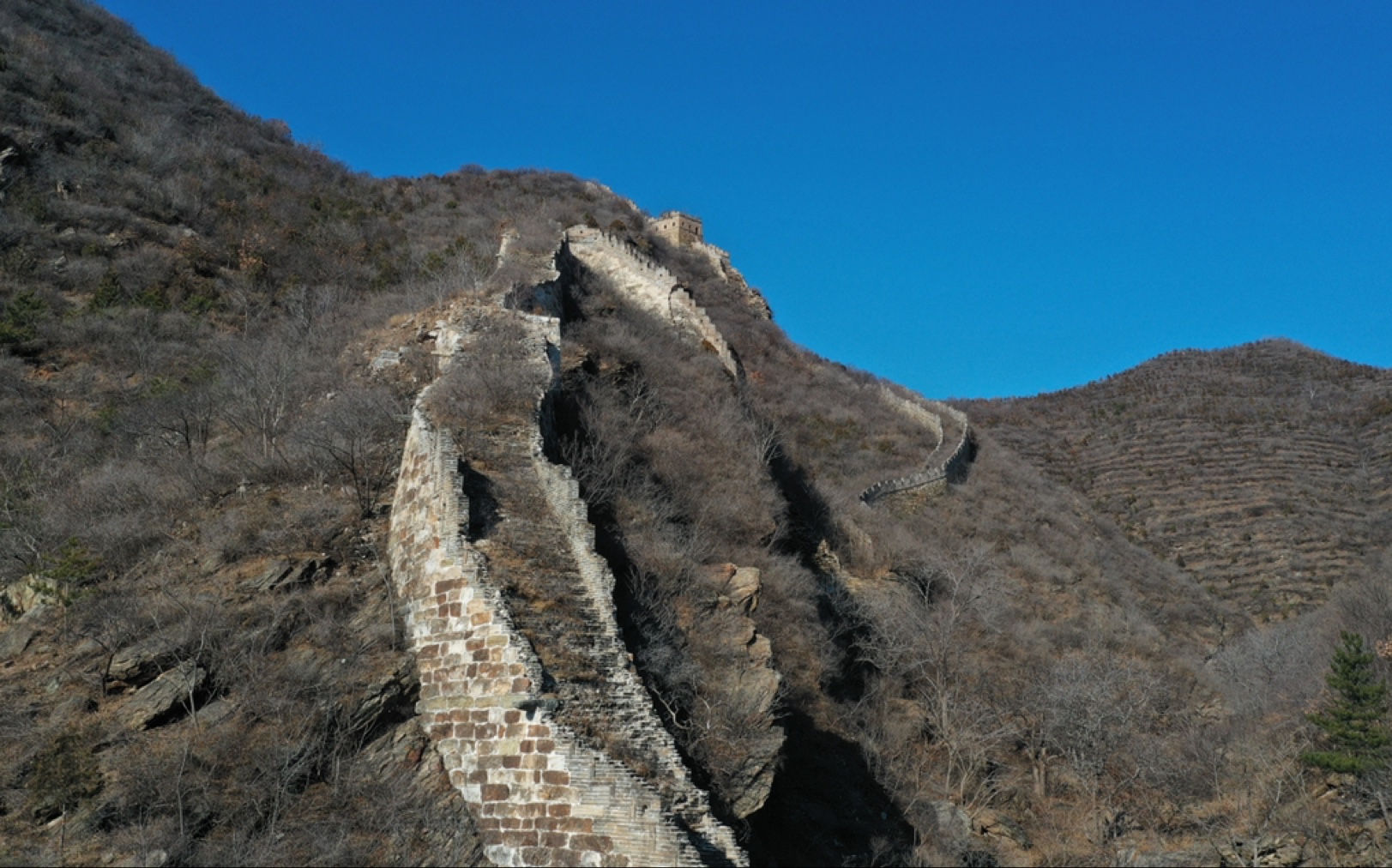 航拍长城《旺泉峪长城》